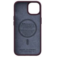 Njorð Collections Coque Salmon Leather MagSafe iPhone 14 - Rust