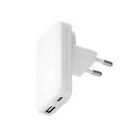 dbramante1928 Chargeur Re-charge Pro Slim USB-C 30 W et USB-A 30 W - Blanc