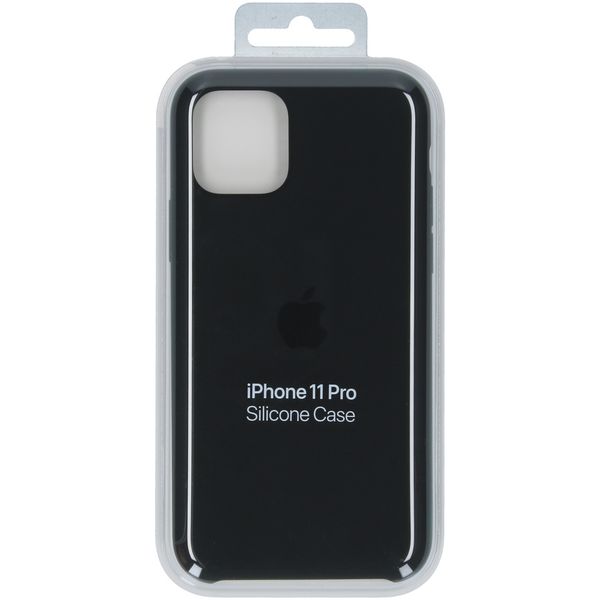 Apple Coque en silicone iPhone 11 Pro - Noir