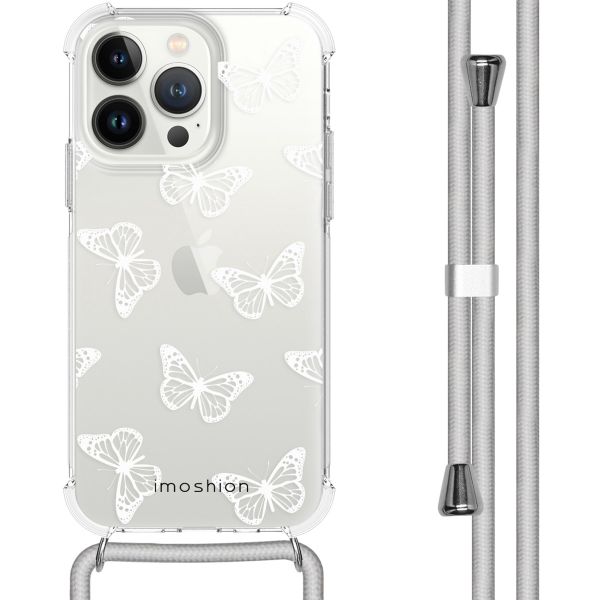 imoshion Coque Design avec cordon iPhone 13 Pro - Butterfly