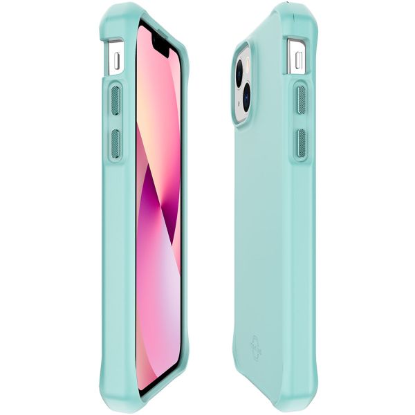 Itskins Coque arrière Silk MagSafe iPhone 13 - Bleu