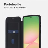 imoshion Bookcase transparente avec MagSafe Samsung Galaxy A57 (5G) - Noir