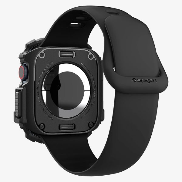 Spigen Coque Rugged Armor™ Apple Watch Series 10 - 42 mm - Matte Black