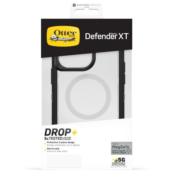 OtterBox Coque Defender Rugged avec MagSafe iPhone 14 Pro Max - Transparent / Noir