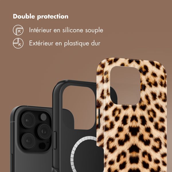 Selencia Coque arrière Vivid avec MagSafe Apple iPhone 16 Pro - Wild Leo