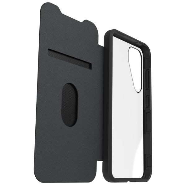 OtterBox Coque Folio React Samsung Galaxy S25 - Noir