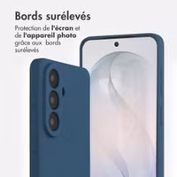 imoshion Coque Couleur avec MagSafe Samsung Galaxy S26 - Bleu foncé