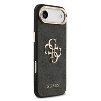 Guess Coque 4G Metal Logo Backcover Apple iPhone Air - Gold Edge - Black