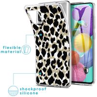 imoshion Coque Design Samsung Galaxy A51 - Léopard / Noir