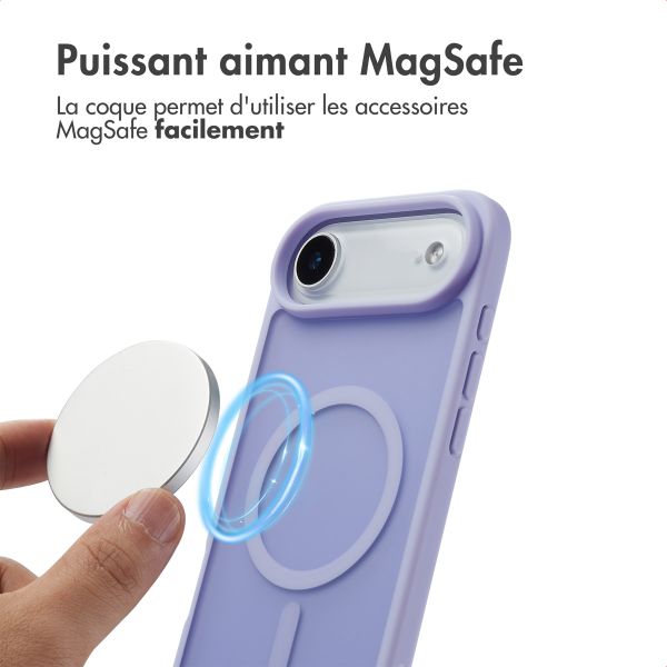 imoshion Coque Color Guard avec MagSafe Apple iPhone Air - Lila / Lilac