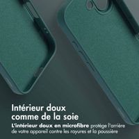 imoshion Coque Couleur avec MagSafe iPhone 16 - Vert foncé