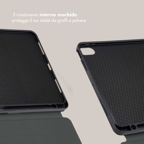 Selencia Coque tablette Vivid Apple iPad Air 11 pouces (2026) M4 / (2025) M3 / (2024) M2 / Air 5 (2022) / Air 4 (2020) - Wild Leo