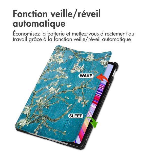 imoshion Coque tablette Design Trifold  Xiaomi Redmi Pad Pro / POCO Pad - Plante verte