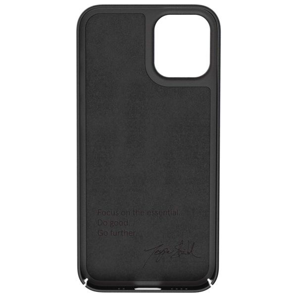 Nudient Coque Thin iPhone 12 Mini - Ink Black