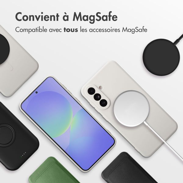 imoshion Coque Couleur avec MagSafe Samsung Galaxy A36 - Beige