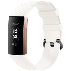 imoshion Bracelet en silicone le Fitbit Charge 3 / 4 - Blanc