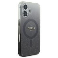 Guess Coque MagSafe IML Glitter Gradient Apple iPhone 16 - Noir