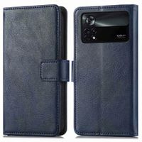 imoshion Étui de télephone portefeuille Xiaomi Poco X4 Pro 5G - Bleu foncé