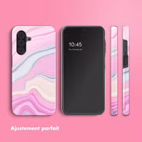 Selencia Coque arrière Vivid Samsung Galaxy A26 - Pastel Lipstick Marble