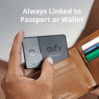 Eufy Smart Tracker Card - Tracker Bluetooth pour iOS - 1 Pack- Noir