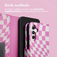 imoshion ﻿Étui de téléphone portefeuille Design Samsung Galaxy A54 (5G) - Retro Pink