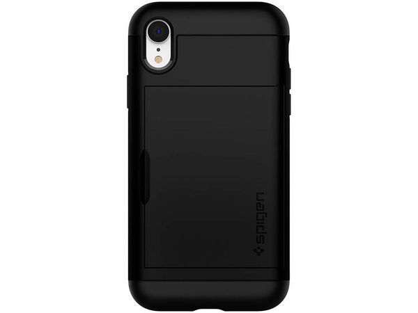 Spigen Coque Slim Armor CS iPhone Xr - Noir