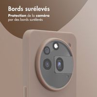 imoshion Coque Couleur Nothing Phone (3a) Pro - Marron