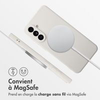 imoshion Coque Couleur avec MagSafe Samsung Galaxy A36 - Beige