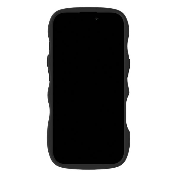 Holdit Coque Wavy Apple iPhone 17 - Black / Transparent