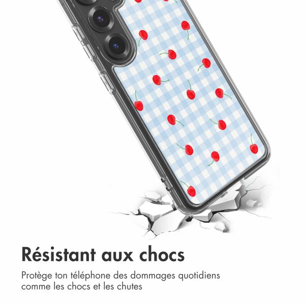 imoshion Coque Design Samsung Galaxy S25 - Cherry Check