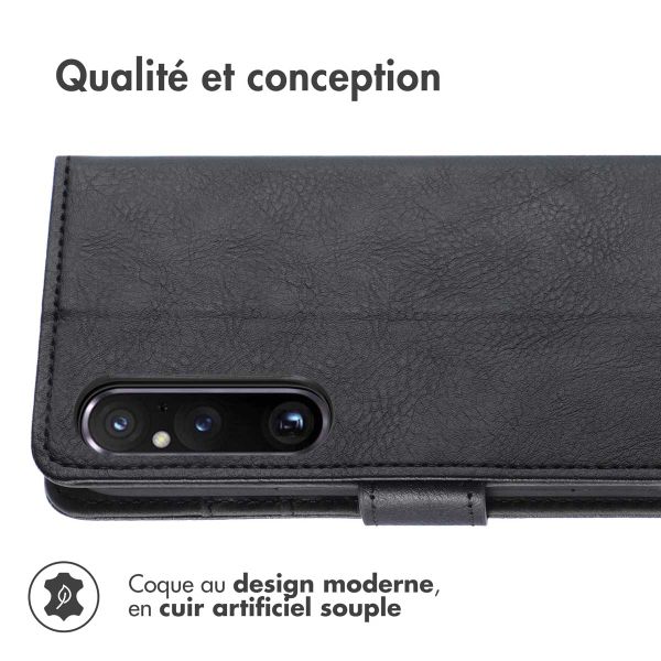 imoshion Étui de télephone portefeuille Sony Xperia 1 V - Noir
