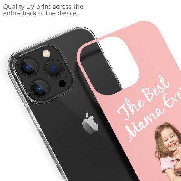 Concevez votre propre coque en gel Apple iPhone 14 Pro - Transparent