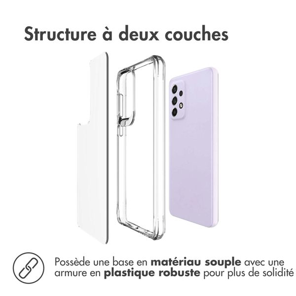 imoshion Coque Rugged Air Samsung Galaxy A33 - Transparent