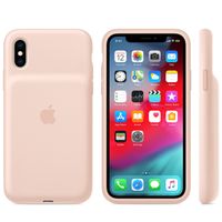 Apple Coque Smart Battery iPhone Xs / X - Pink Sand