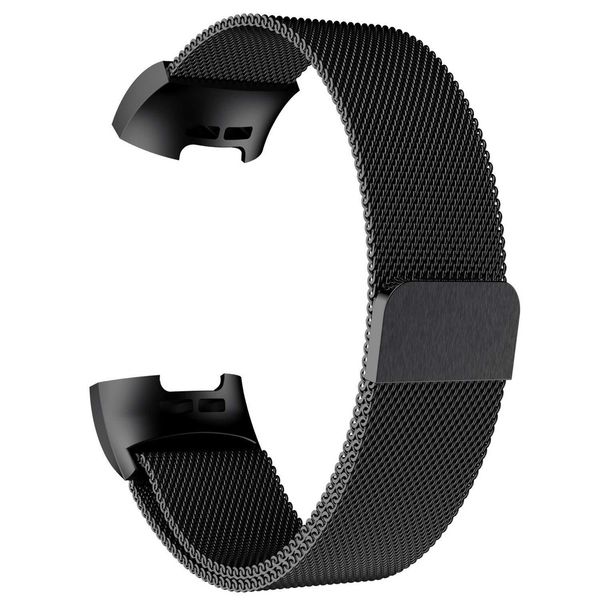 imoshion Milanais Watch bracelet Fitbit Charge 3 / 4 - Noir