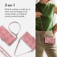 imoshion Etui de télephone portefeuille avec cordon Samsung Galaxy A14 (5G/4G) - Rose