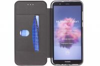 Étui de téléphone portefeuille Slim Folio Huawei P Smart