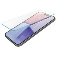 Spigen Protection d'écran en verre trempé GLAStR Slim + Applicator iPhone 16 Plus / 15 Plus