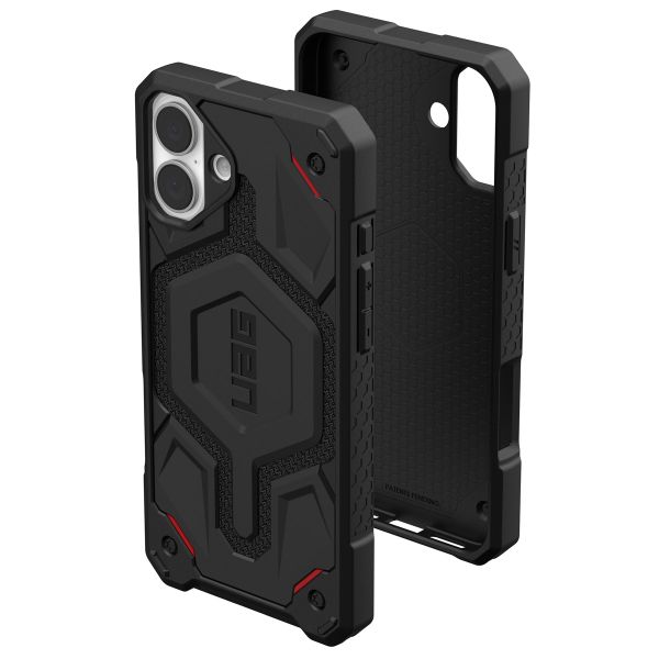 UAG Coque arrière Monarch Pro Apple iPhone 16 Plus - Kevlar Black