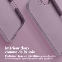 imoshion Coque Couleur avec MagSafe Apple iPhone 16 - Violet