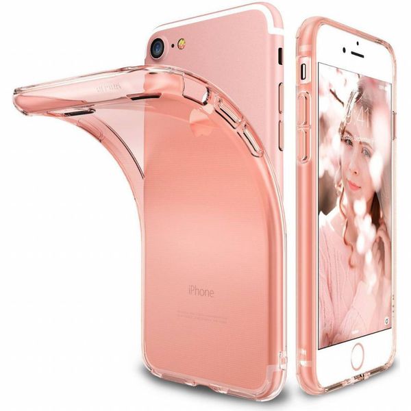 Ringke Coque Air iPhone SE (2022 / 2020) / 8 / 7 - Rose Champagne