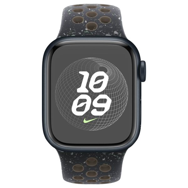 Apple Bracelet Nike Sport Apple Watch Series 1 t/m 9 / SE (38/40/41 mm) | Series 10 / 11 (42 mm) - Taille S/M - Midnight Sky