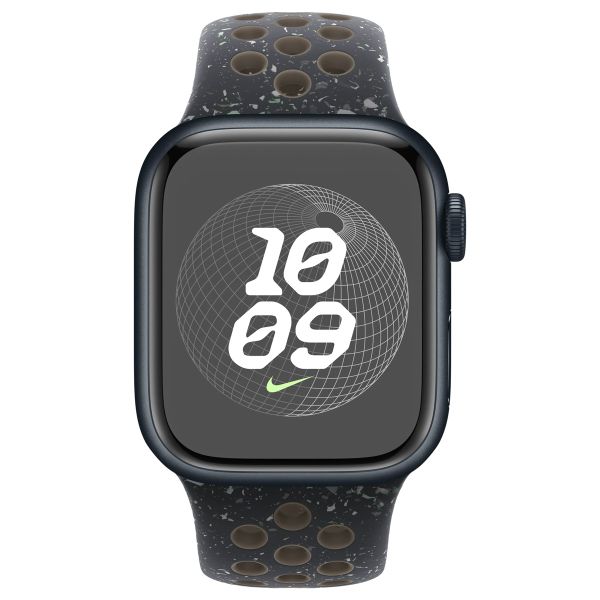 Apple Nike Sport Band Apple Watch Series 1 á 9 / SE (38/40/41 mm) | Series 10 (42 mm) - Taille S/M - Midnight Sky