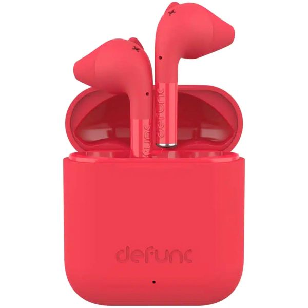 Defunc True Go Slim - ﻿Écouteurs sans fil - Écouteurs sans fil Bluetooth - Rouge