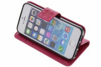 Etui de téléphone Fleurs de Trèfle iPhone SE / 5 / 5s - Rose