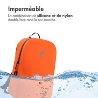 imoshion Sac à dos Hermétique et Étanche 16L - Moyen - Orange abricot