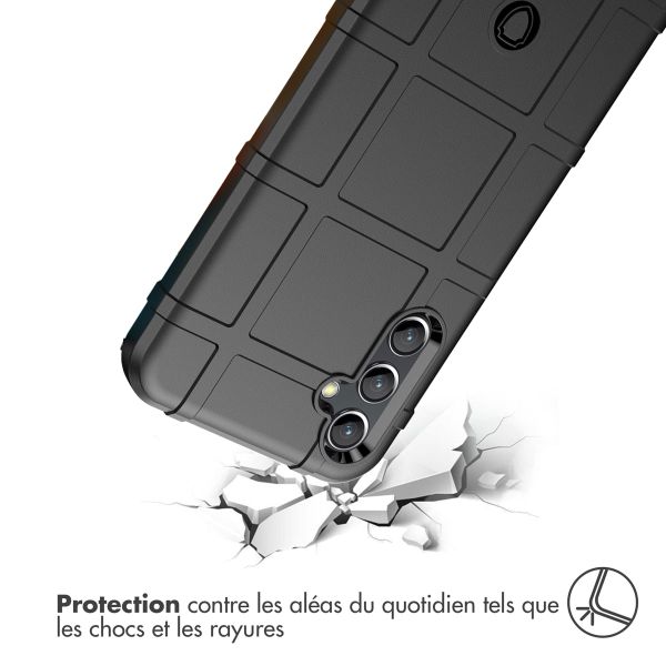 imoshion Coque Arrière Rugged Shield Samsung Galaxy A14 (5G/4G) - Noir