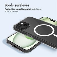 imoshion Coque arrière de protection avec MagSafe iPhone 15 Plus - Transparent