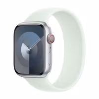 Apple Bracelet Boucle unique en Silicone Apple Watch Series 1 - 11 / SE / Ultra (44/45/46/49 mm) - Taille 1 - Soft Mint