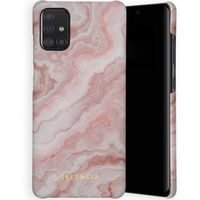 Selencia Coque Maya Fashion Samsung Galaxy A51 - Marble Rose